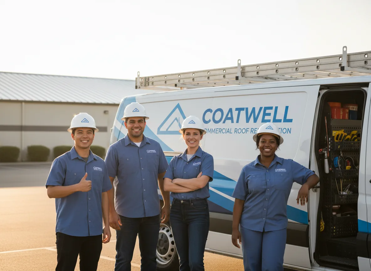 Commercial roof coating company in Diamond City, AR